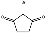 2-溴-1,3-环戊二酮 结构式