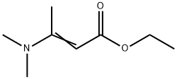 3-(二甲基氨基)-2-丁烯酸乙酯 结构式