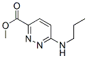 3-Pyridazinecarboxylicacid,6-(propylamino)-,methylester(9CI) 结构式