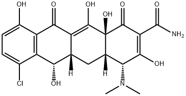 4-EPI去甲基金霉素 结构式