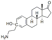 3-aminoethylestrone 结构式