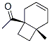 Ethanone, 1-(6-methylbicyclo[4.2.0]oct-3-en-1-yl)-, cis- (9CI) 结构式