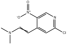 [2-(2-CHLORO-5-NITROPYRIDIN-4-YL)ETHENYL]DIMETHYLAMINE 结构式