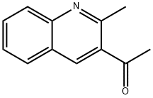 3-Acetyl-2-methylquinoline 结构式