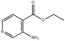 3-氨基吡啶-4-羧酸乙酯 结构式