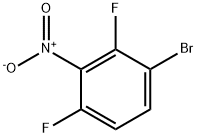 1-BroMo-2,4-difluoro-3-nitrobenzene 结构式