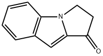 2,3-二氢吡咯并[1,2-A]吲哚-1-酮 结构式