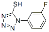 1-(3-氟苯基)-1H-四唑-5-硫醇 结构式