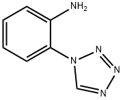 2-(1H-四唑-1-基)苯胺 结构式