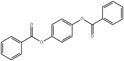 1,4-Bis(benzoyloxy)benzene 结构式