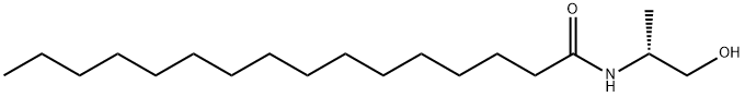 N-(2-HYDROXY-1R-METHYLETHYL)-HEXADECANAMIDE 结构式