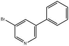 3-溴-5-苯基吡啶 结构式