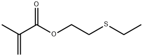 ETHYLTHIOETHYL METHACRYLATE 结构式