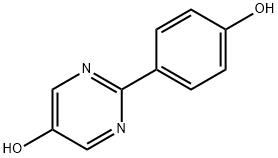 2-（4-羟基苯基）-5-嘧啶醇 结构式