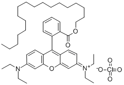 若丹明B十八烷酯高氯酸盐荧光用 结构式