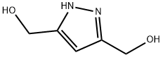 1H-吡唑-3,5-二甲醇 结构式