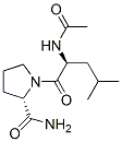 N-acetylleucylprolinamide 结构式