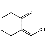 Cyclohexanone, 2-(hydroxymethylene)-6-methyl-, (Z)- (9CI) 结构式