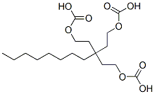 octylmethane-tri-(2-oxabutanoic acid) 结构式