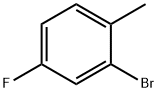 2-溴-4-氟甲苯 结构式