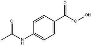 Benzenecarboperoxoic acid, 4-(acetylamino)- (9CI) 结构式