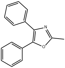 2-甲基-4,5-二苯唑 结构式