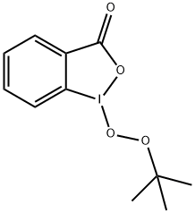 1-(过氧化叔丁基)-1,2-苯碘酰-3(H)-酮 结构式