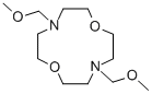 N,N'-双(甲氧基甲基)二硫唑嘌呤-12-冠-4 结构式