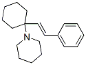 1-(1-Styrylcyclohexyl)piperidine 结构式