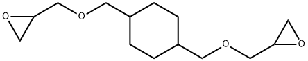 1,4-双[(缩水甘油氧)甲基]环己烷 结构式