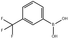 3-(三氟甲基)苯硼酸 结构式