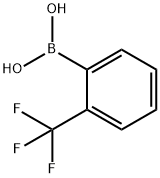 2-(三氟甲基)苯硼酸 结构式