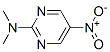2-(Dimethylamino)-5-nitropyrimidine 结构式