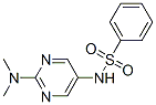 N-[2-(Dimethylamino)-5-pyrimidinyl]benzenesulfonamide 结构式