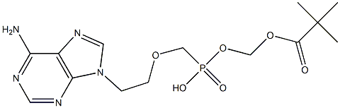 阿德福韦单特戊酸甲酯 结构式