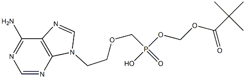 ((((2-(6-Amino-9H-purin-9-yl)ethoxy)methyl)(hydroxy)phosphoryl)oxy)methylpivalate