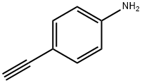 4-乙炔基苯胺 结构式