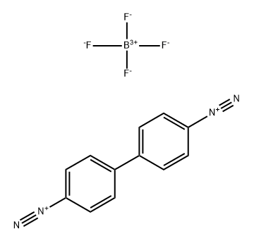 4,4'-Biphenylbisdiazonium fluoroborate 结构式