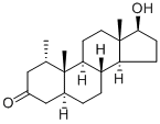 甲氢睾酮 结构式