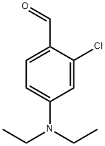 2-chloro-4-(diethylamino)benzaldehyde 结构式