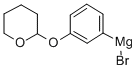 溴[3-(四氢-2H-吡喃-2-基氧基)苯基]镁 结构式
