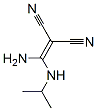 Propanedinitrile,  [amino[(1-methylethyl)amino]methylene]-  (9CI) 结构式