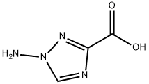 1H-1,2,4-Triazole-3-carboxylicacid,1-amino- 结构式