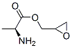 L-Alanine,oxiranylmethylester(9CI) 结构式