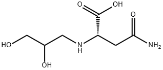 N-(2,3-dihydroxypropyl)asparagine 结构式