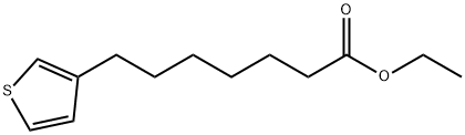 ETHYL 7-(3-THIENYL)HEPTANOATE 结构式