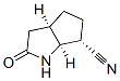 Cyclopenta[b]pyrrole-6-carbonitrile, octahydro-2-oxo-, (3aalpha,6alpha,6aalpha)- (9CI) 结构式