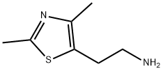 (2,4-二甲基-5-噻唑)乙胺盐酸盐 结构式