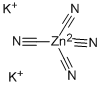 四氰基锌酸钾 结构式