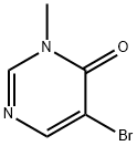 5-溴-3-甲基-4-嘧啶酮 结构式